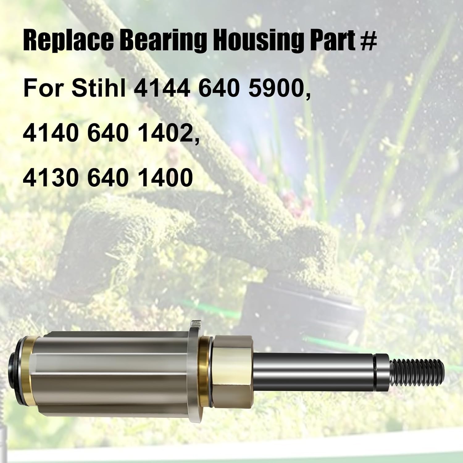 4144 640 5900 Trimmer Bearing housing Replacement view 5
