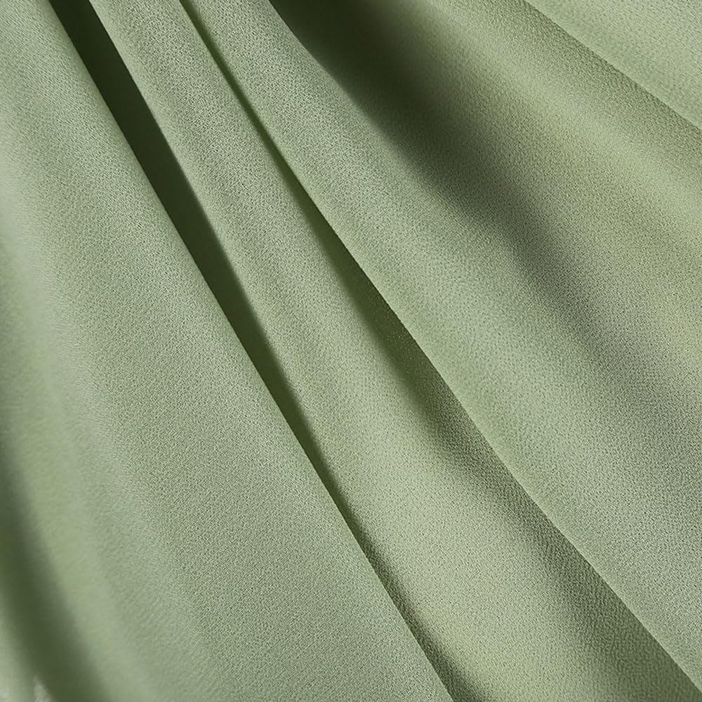 Premium Chiffon Hijab Head Scarf Shawl Wrap for Muslim Women Lightweight