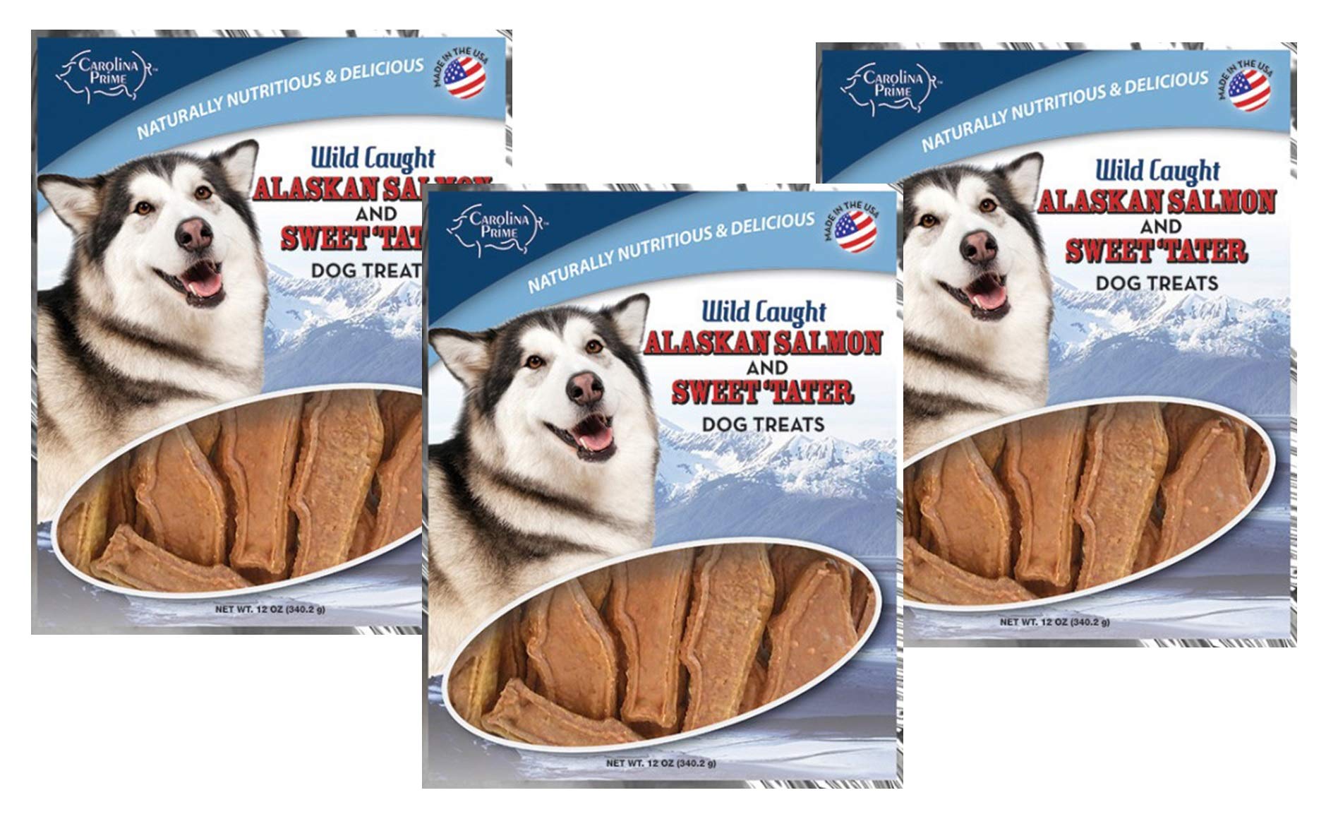 Carolina Prime (3-Pack) Salmon and Sweet Tater Fillets - 12oz Bag