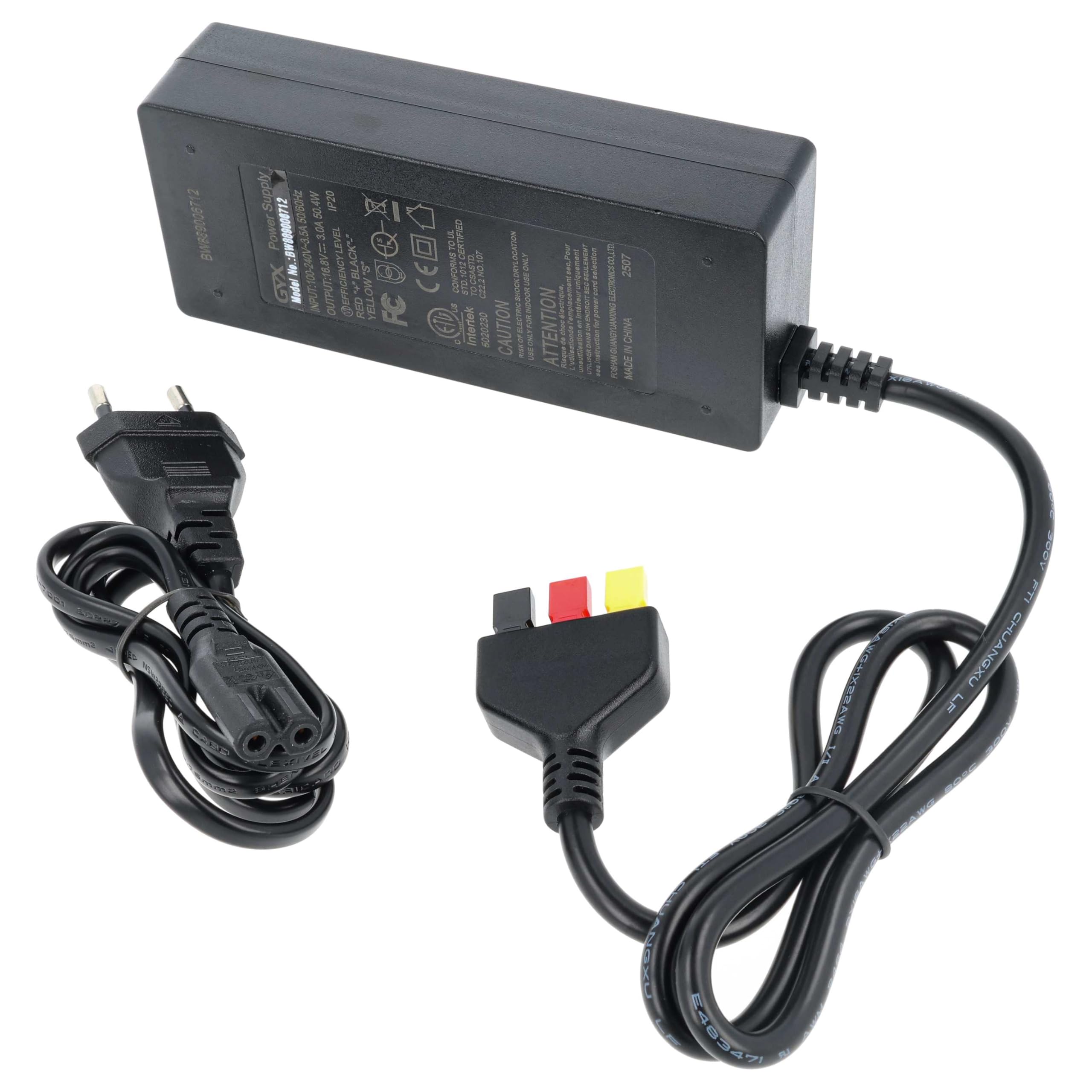 vhbw Cargador Compatible con Carrito de Golf Powakaddy FW5 FW3 FW7s FW7 PK3785 FW2 PK3583 C2 C2i 4S8P Trolley eléctrico