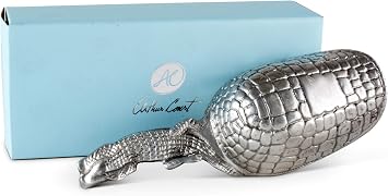 Arthur Court Alligator Ice Scoop, 8-Inch
