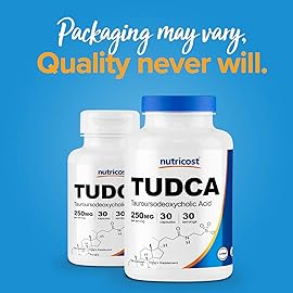 Nutricost Tudca 250mg, 30 Capsules (2 Bottles)