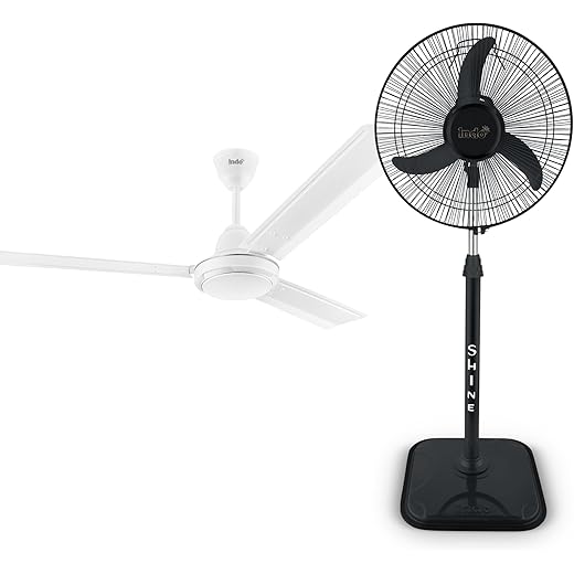 Indo Fan Combo 48 1200 mm High Speed Ceiling White