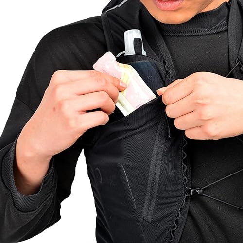 Miniatura 8 de Running Vest Cycling Backpack Drink Bag Large Capacity Hydration Backpack with Water Bottle Large Capacity Running Water Bag Hydration Pack for
