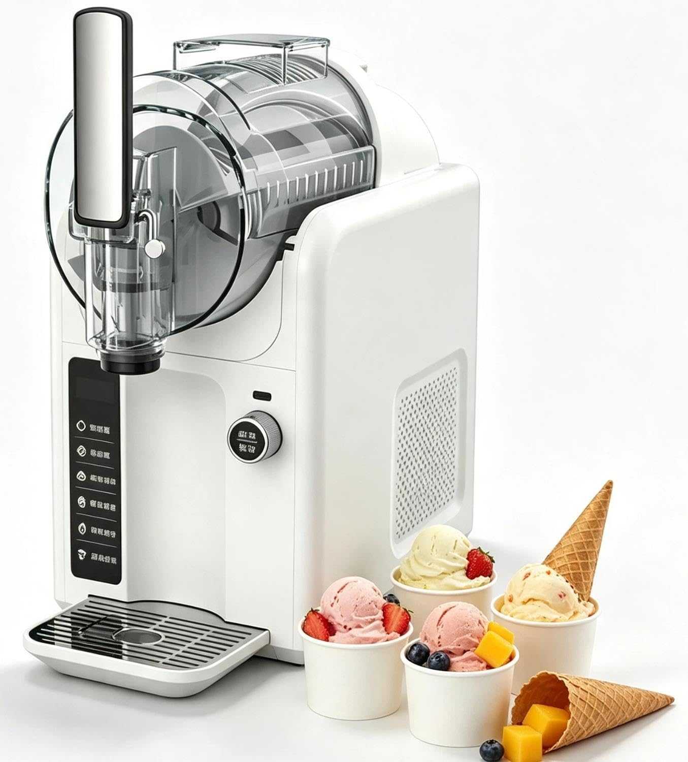 Máquina para granizados y helados para el hogar(2 L/68oz) No requiere hielo