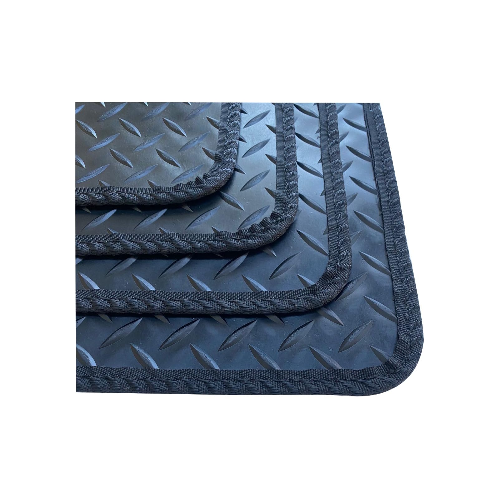 Lusso Tailored Car Mats – Fits Ford Focus MK3 2011-2015 With Unique RS Logos (2 Clips)