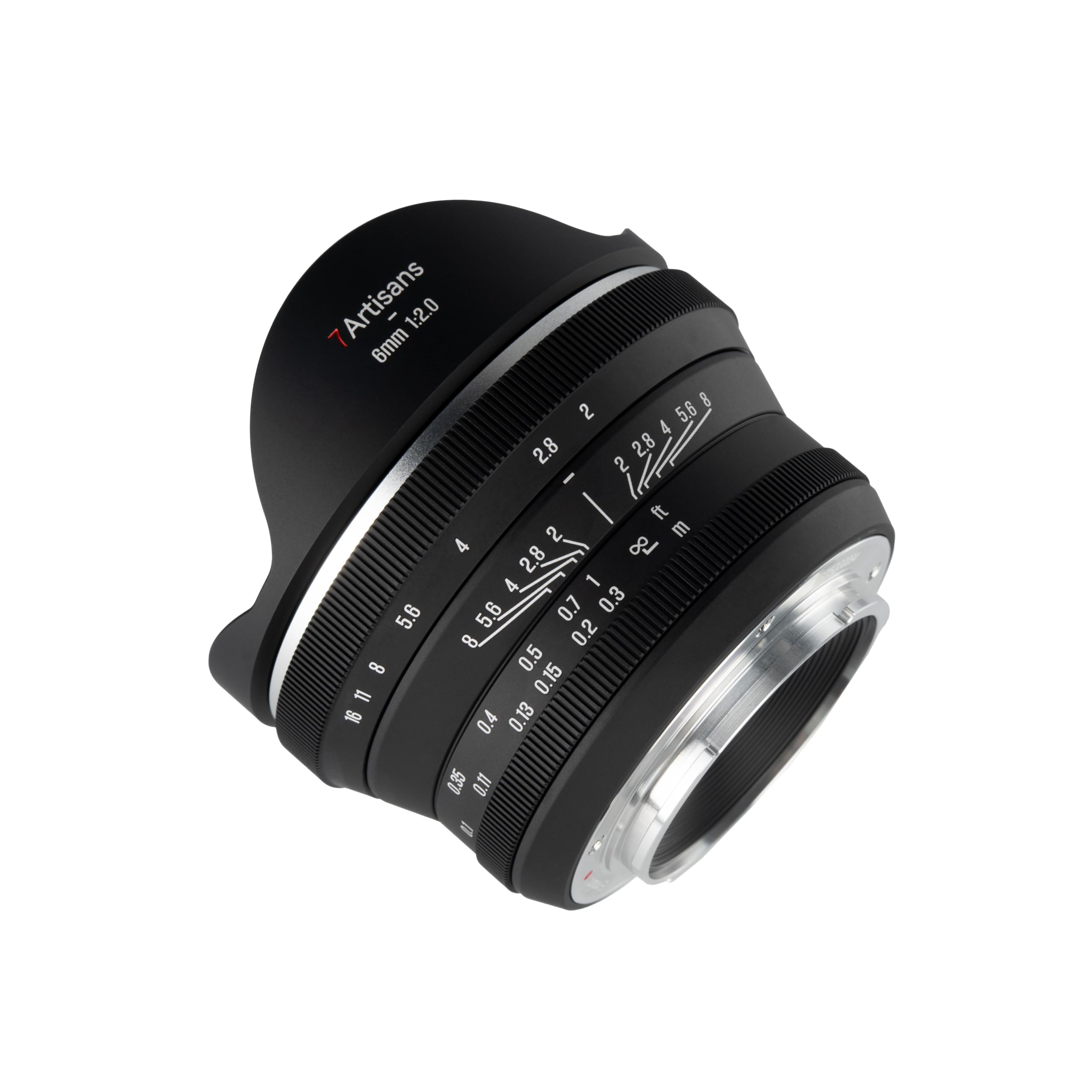 Amazon.co.jp: 7artisans 6mm f2 APS-C 超広角魚眼レンズ 220°画角