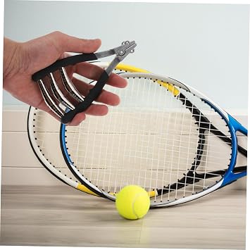 Milisten Badminton Stringing Machine with Manual Starting Clamps and Blocking Pliers Durable String Holder Clamp for Efficient Stringing of Rackets and Tennis Equipment
