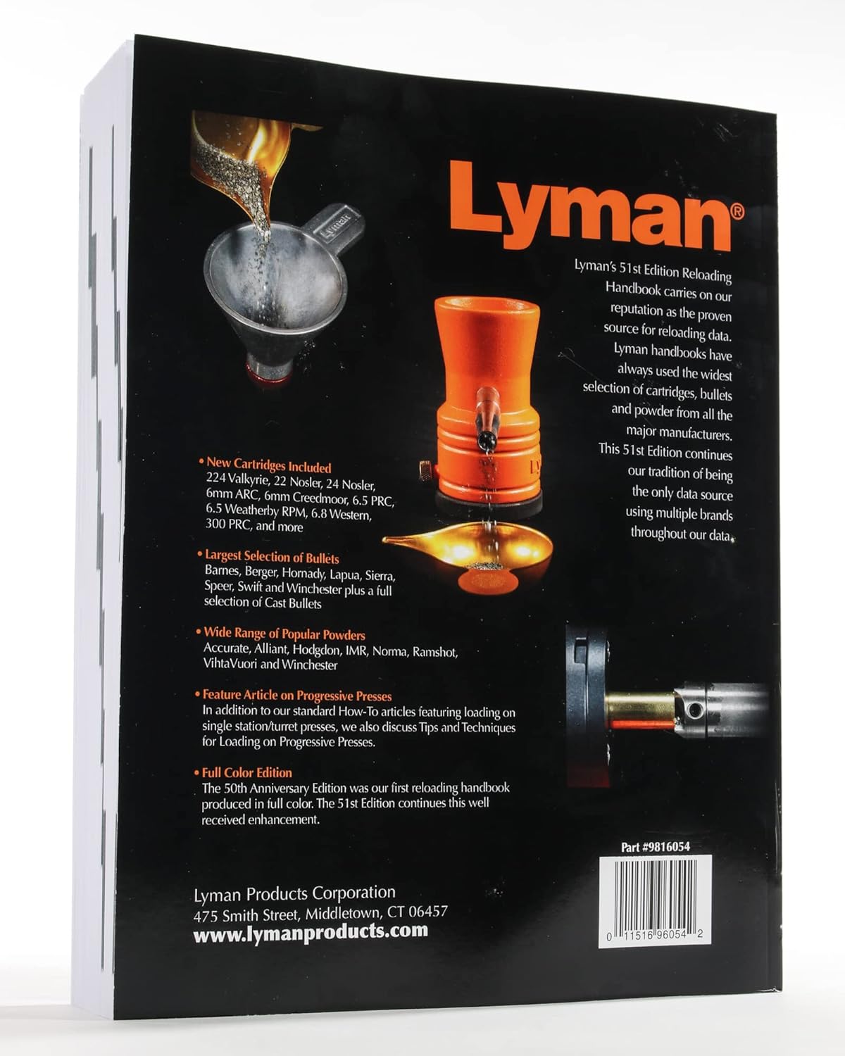 Lyman 51st Reloading Handbook-Softcover - Image 3