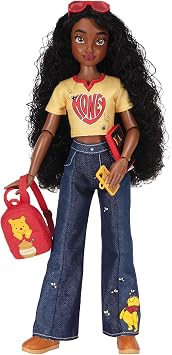 Disney ILY 4ever Fashion Dolls, Inspired by Winnie The Pooh 11.5" Tall with 13 Points of Articulation, Glittery Mickey Ring Included for You!