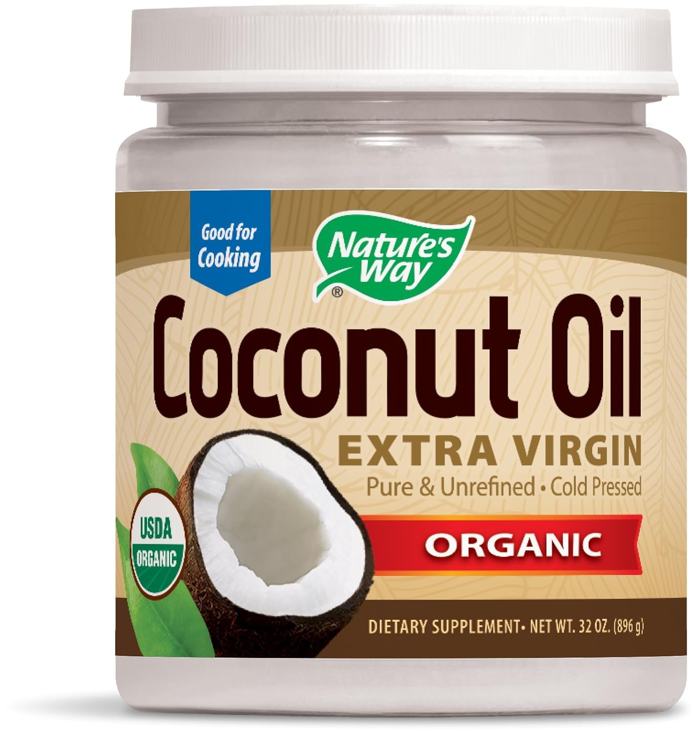 Nature's Way Organic Coconut Oil 32 oz Liquid
