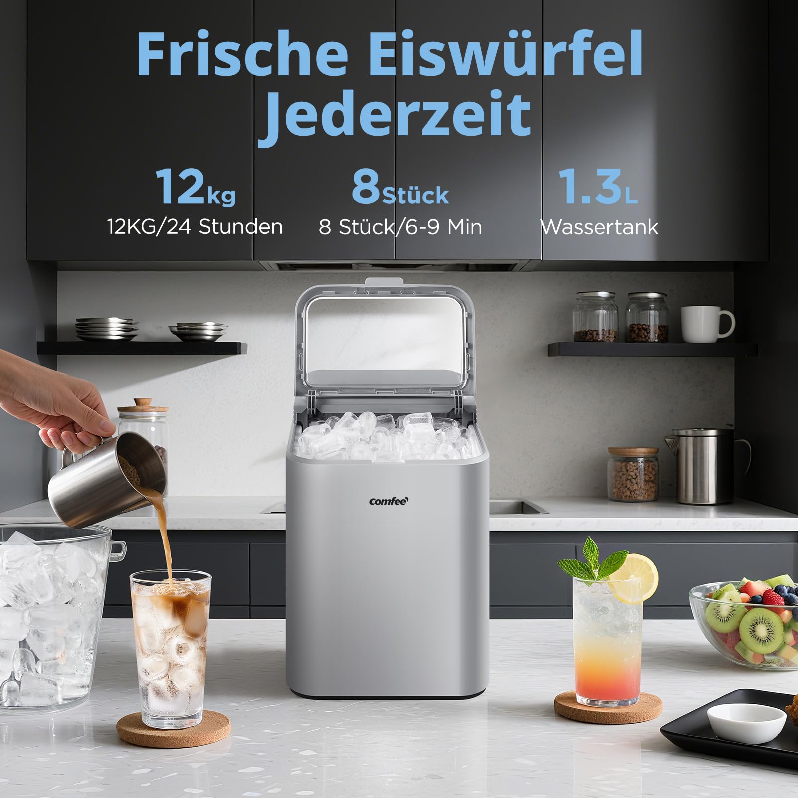 Comfee' RCI12GY1EU(E) Eiswürfelmaschine – Bild 2