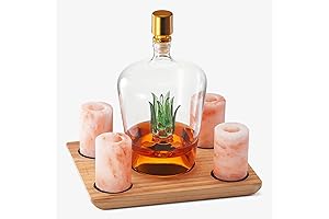 Tequila Decanter with 4 Glasses