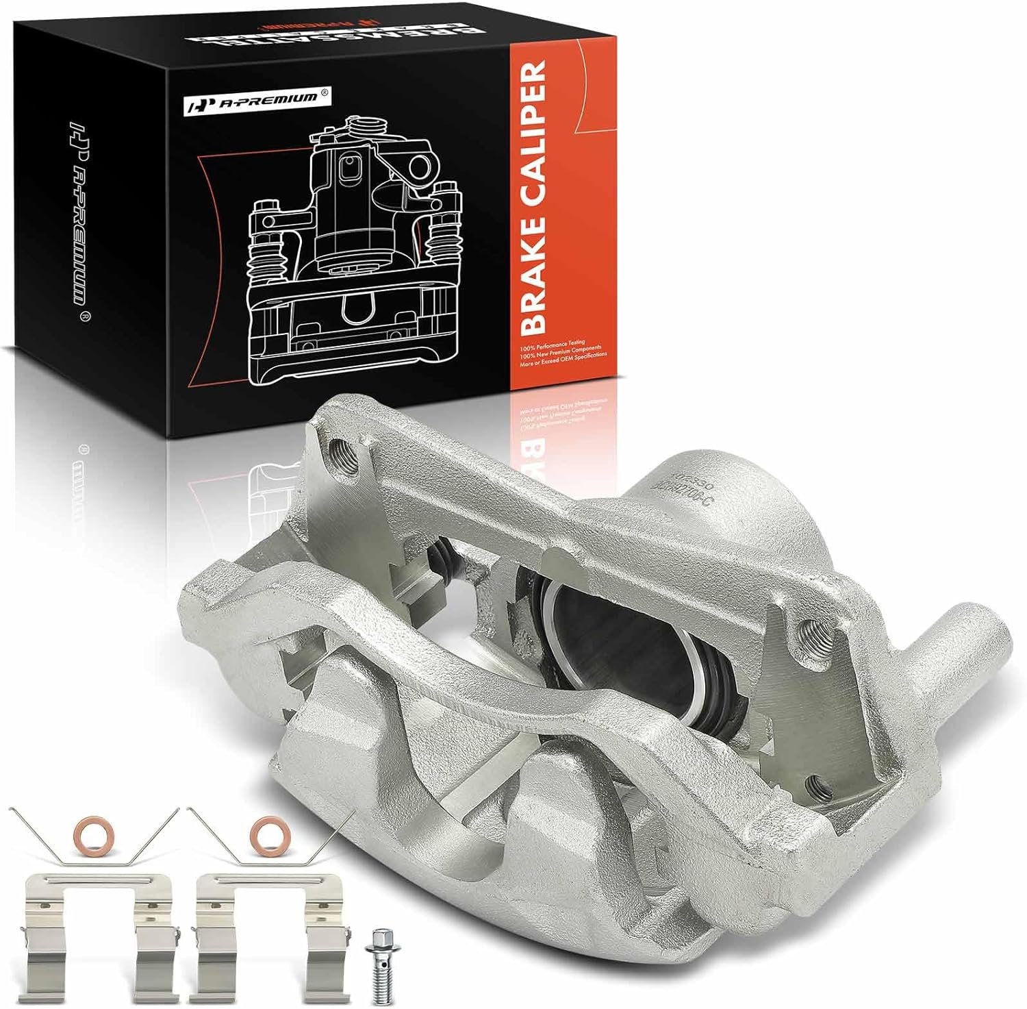 A-Premium Disc Brake Caliper Assembly with Bracket Compatible with Mazda 6 2003 2004 2005 - Front Left Driver Side