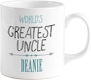 Personalised world's greatest uncle mug with name/Christmas gift for uncle/Uncle present/Best uncle Ever