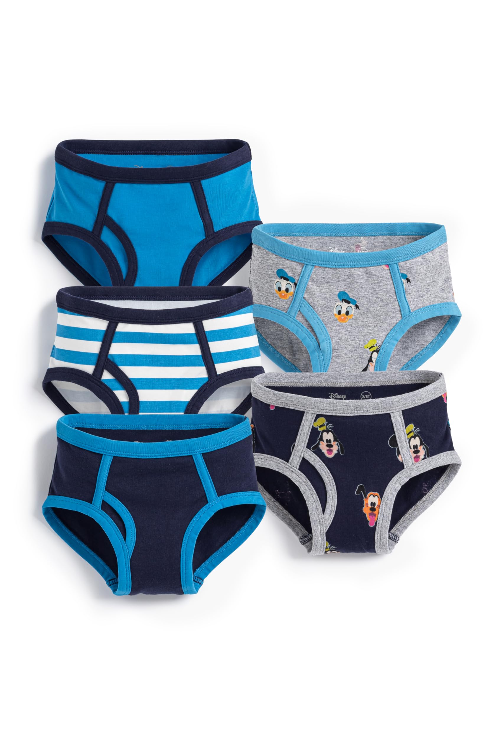 monica andy Boys Underwear Pack 5 Pairs Double Layered Bottom Panel Organic Kids Boys Briefs Sizes For Kids