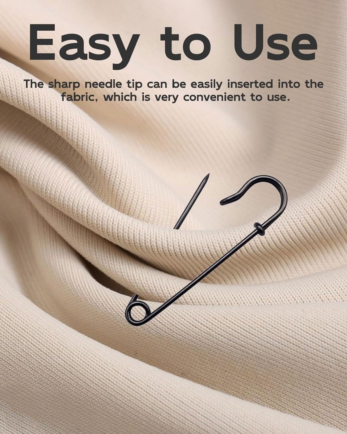 10/30 Pièces Grandes épingles De Sûreté 50mm épingles à Vêtements