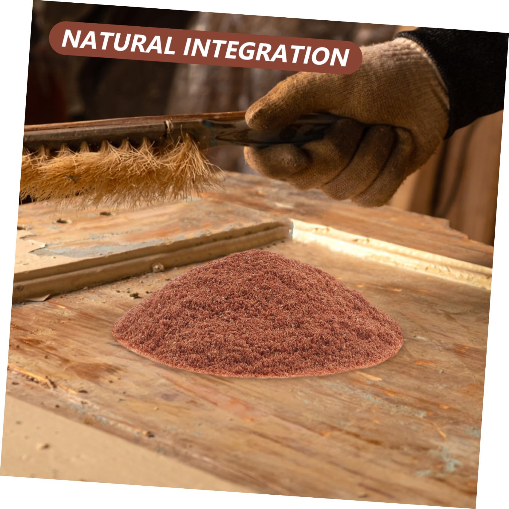 Anneome Mastic à Bois pour Réparation de Meubles en Séquoia 500 G – Poudre de Remplissage pour Trous et Fissures – Matériau Professionnel pour Restauration et Entretien du Bois Massif