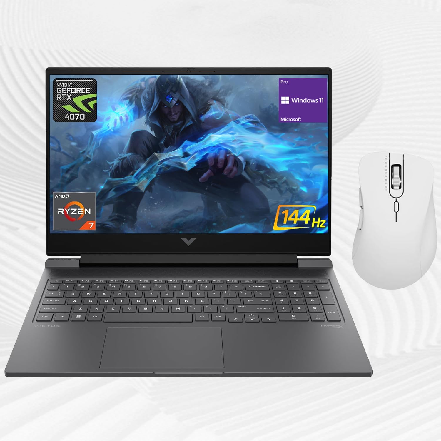 Amazon.co.jp: HP Victus 16.1 Ryzen 7 ゲーミングノートパソコン 16.1 