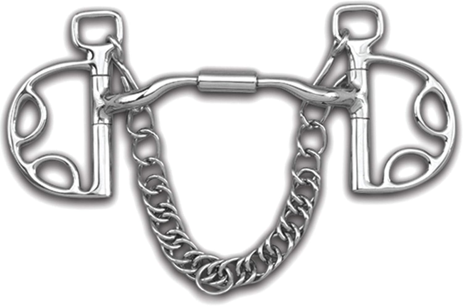 Myler Kimberwick with Stainless Steel Low Port Comfort Snaffle