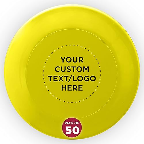 Miniatura 2 de DISCOUNT PROMOS Frisbee - Discos voladores a granel, 9.25 pulgadas, divertido juego de playa familiar