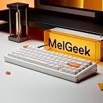MelGeek REAL67 65% Hall Effet magnétique jeu clavier avec RGB, Déclencheur rapide, actionnement réglable pour FPS & Les joueurs de rythme, 8K Taux de sondage de Hz, latence de 0,125ms, SOCD pour Mac/Windows/Linux