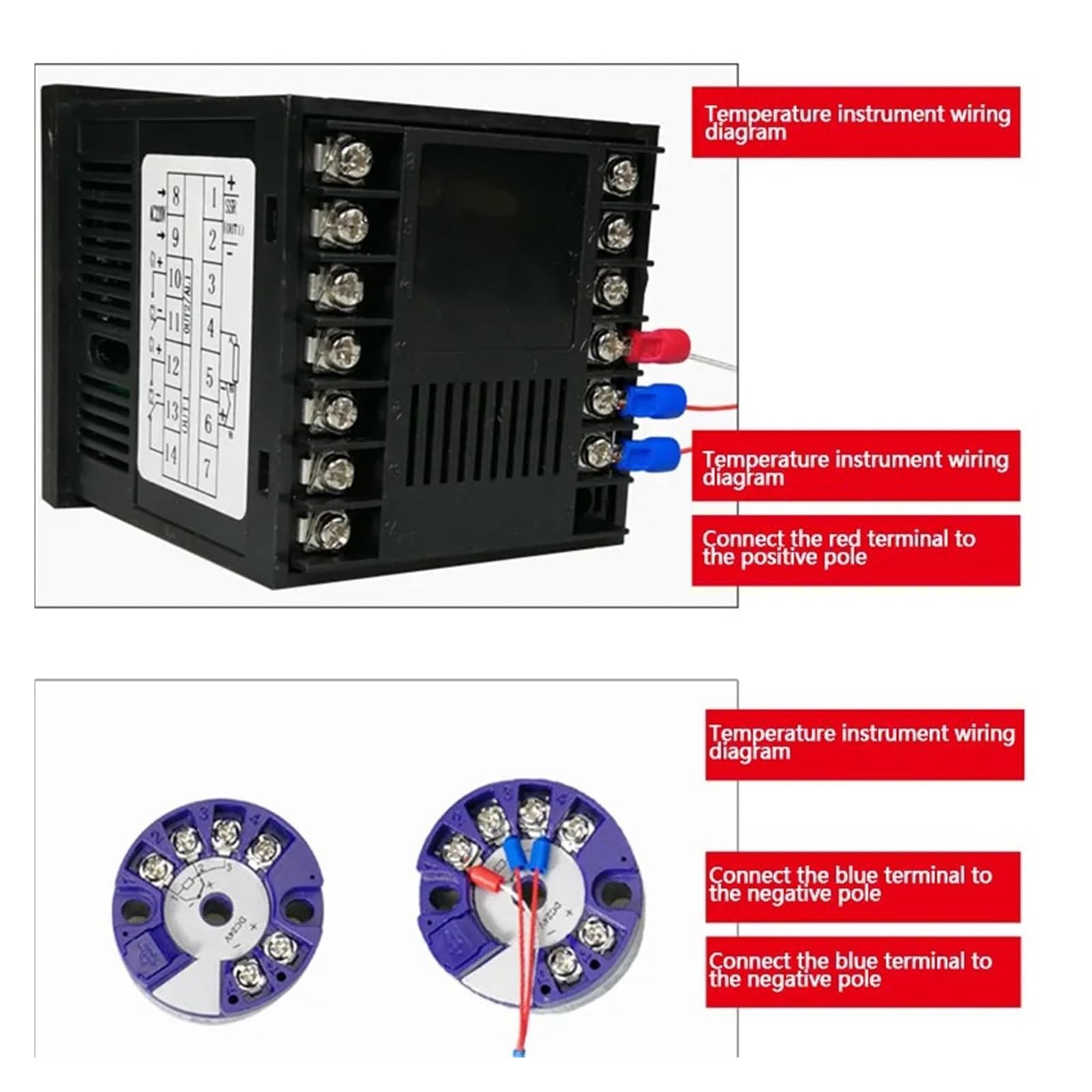 Tipo de sonda de alta temperatura Pt100, sensor, aislamiento de fibra de vidrio, resistencia térmica de platino, 450 ℃ | 5m