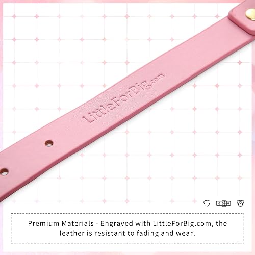 Miniatura 7 de Littleforbig Juego de chupete y mordaza de cuero con correa ajustable Gen II Rosa