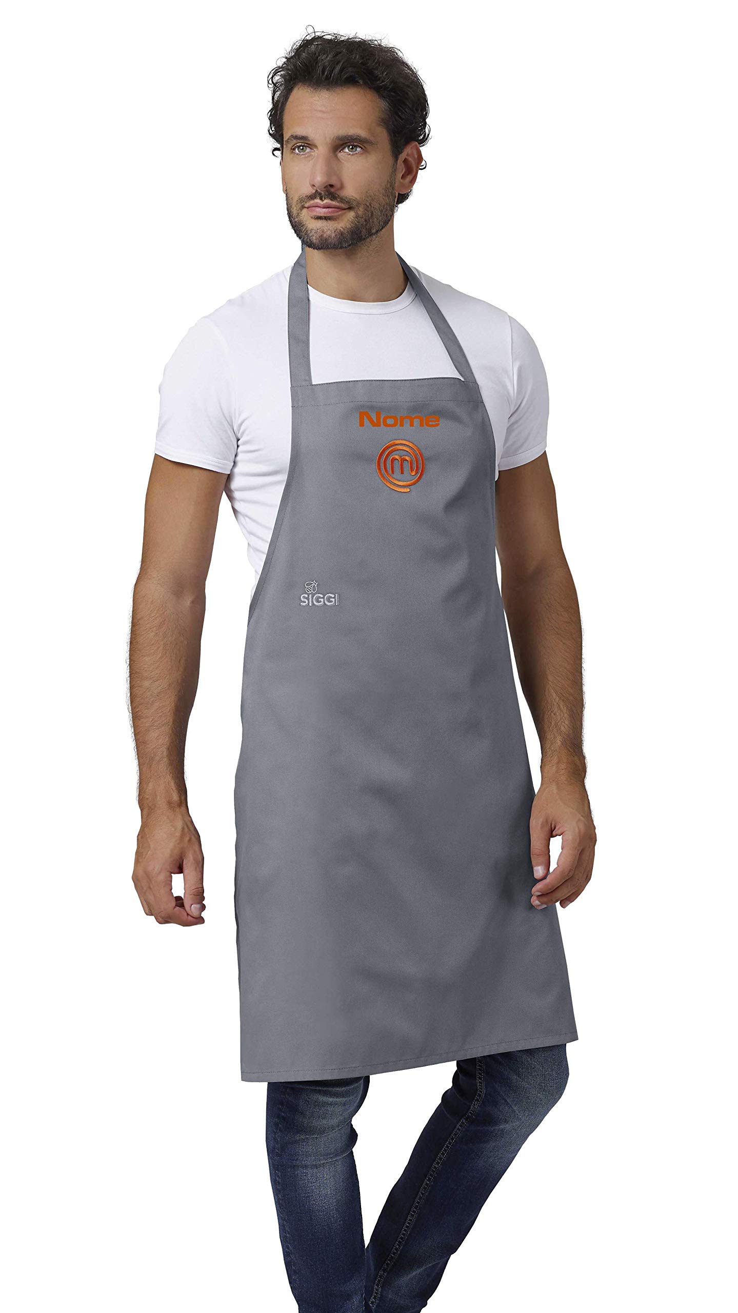 Grembiule Ufficiale Masterchef Italia Personalizzato - Con Ricamo Nome, Unisex, Idea Regalo Perfetta - Foto 2