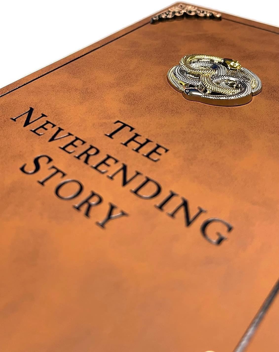 The Neverending Story Book Auryn Bastian Atreyu Replica Novel Brown