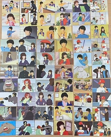 Amazon 当時物あだち充 タッチ ステッカー シール 60枚 美品 朝倉南 上杉達也 上杉和也 少年サンデー おもちゃ おもちゃ