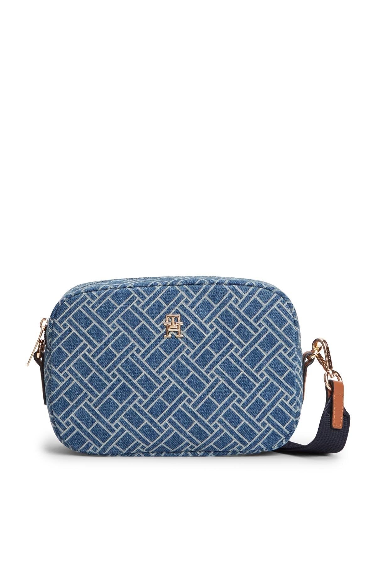 Tommy Hilfiger Logolu Çıkarılabilir Askılı Çanta Bayan ÇANTA AW0AW18610 0GY