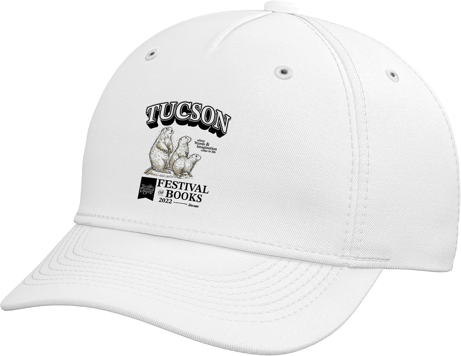 Tucson Festival of Books | TFOB 2022 | Prairie Dog Mascot Adjustable Baseball Hat