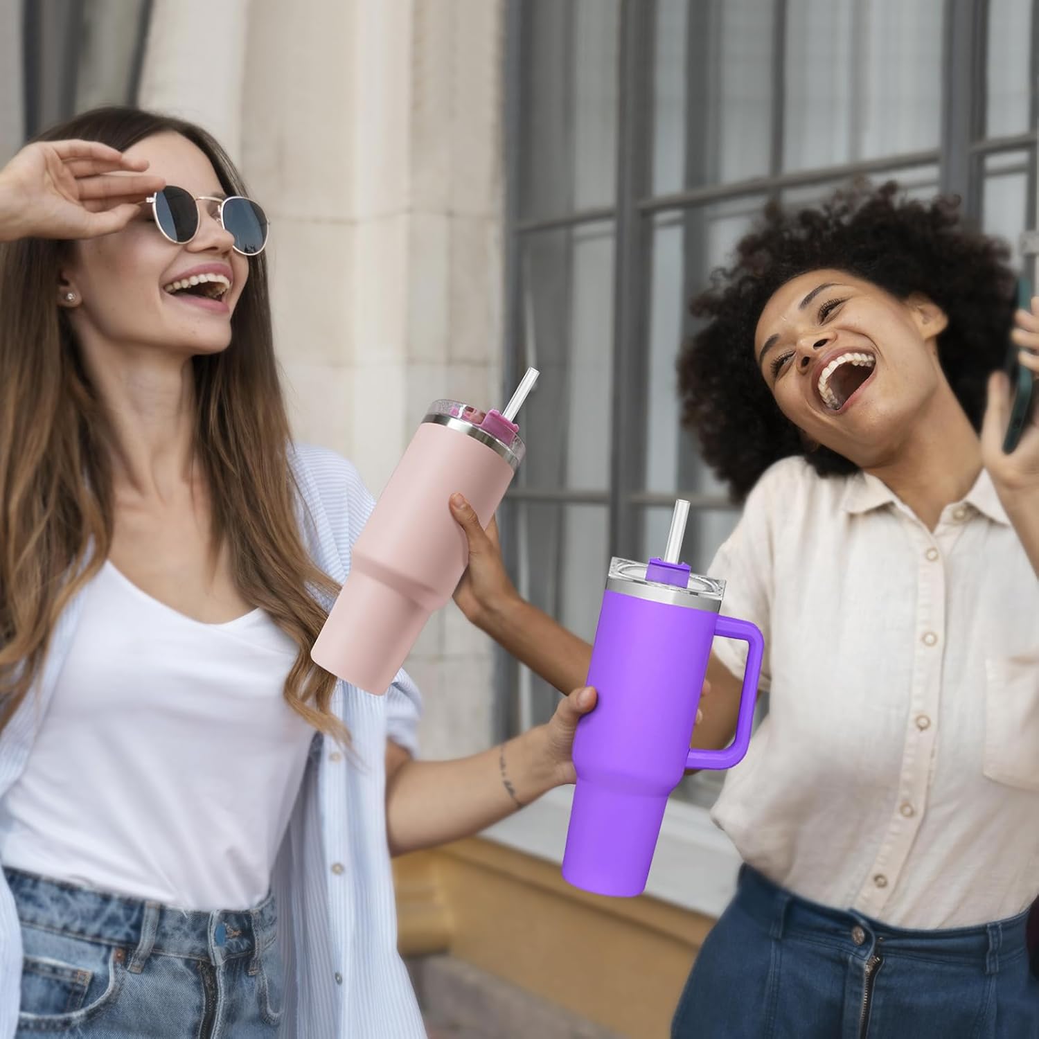 Dishwasher Safe Replacement Straw for Stanley Cup 64oz 40oz 30oz, 12 Pcs Reusable Long Clear Straw with Clear Brush for Stanley Cup Accessories, BPA Free - Image 6