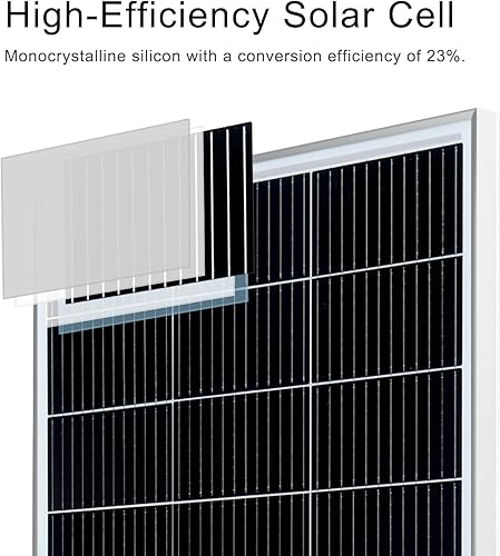 Miniatura 5 de Panel solar de 300 W, 12 V24 V, 2 unidades de 150 W de alta eficiencia monocristalino de módulo fotovoltaico de alimentación para batería, barco,