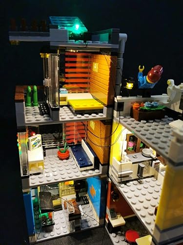 Miniatura 2 de Kit de iluminación LED de bloques brillantes para Lego 31097 Townhouse Pet Shop & Café