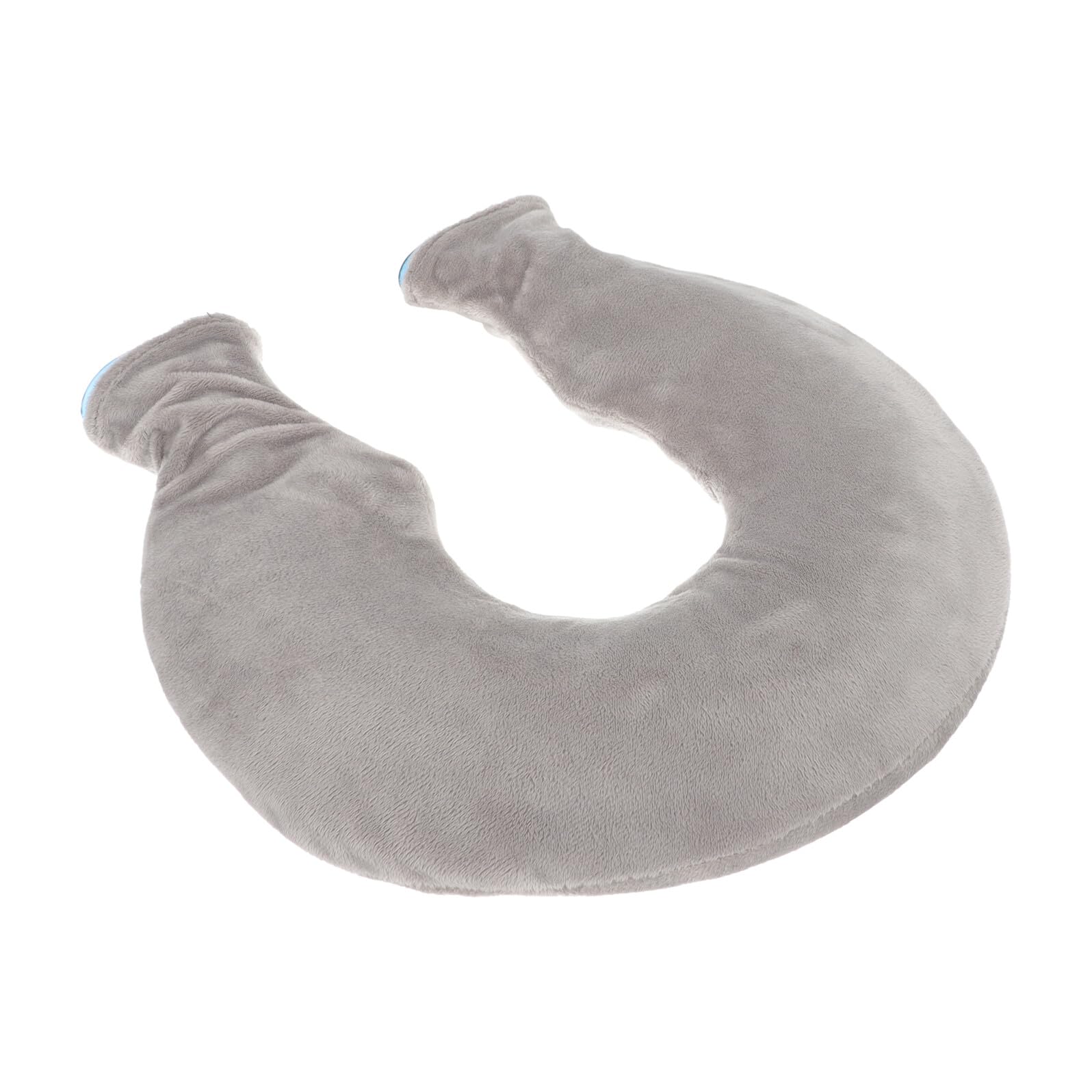 Garneck Impacco Freddo Caldo per Collo e Spalle in Gomma e Poliestere, Borsa Ghiaccio Riutilizzabile per Sollievo e Uso Domestico, Colore Blu