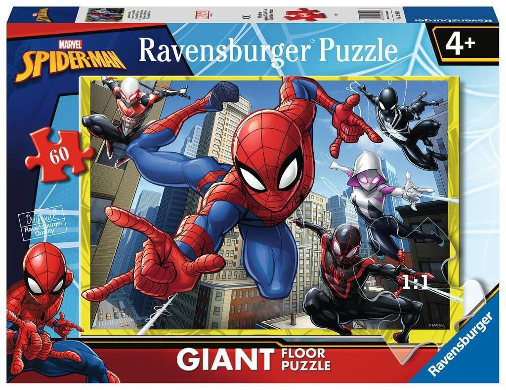 Ravensburger Spiderman 60-Piece Floor Puzzle