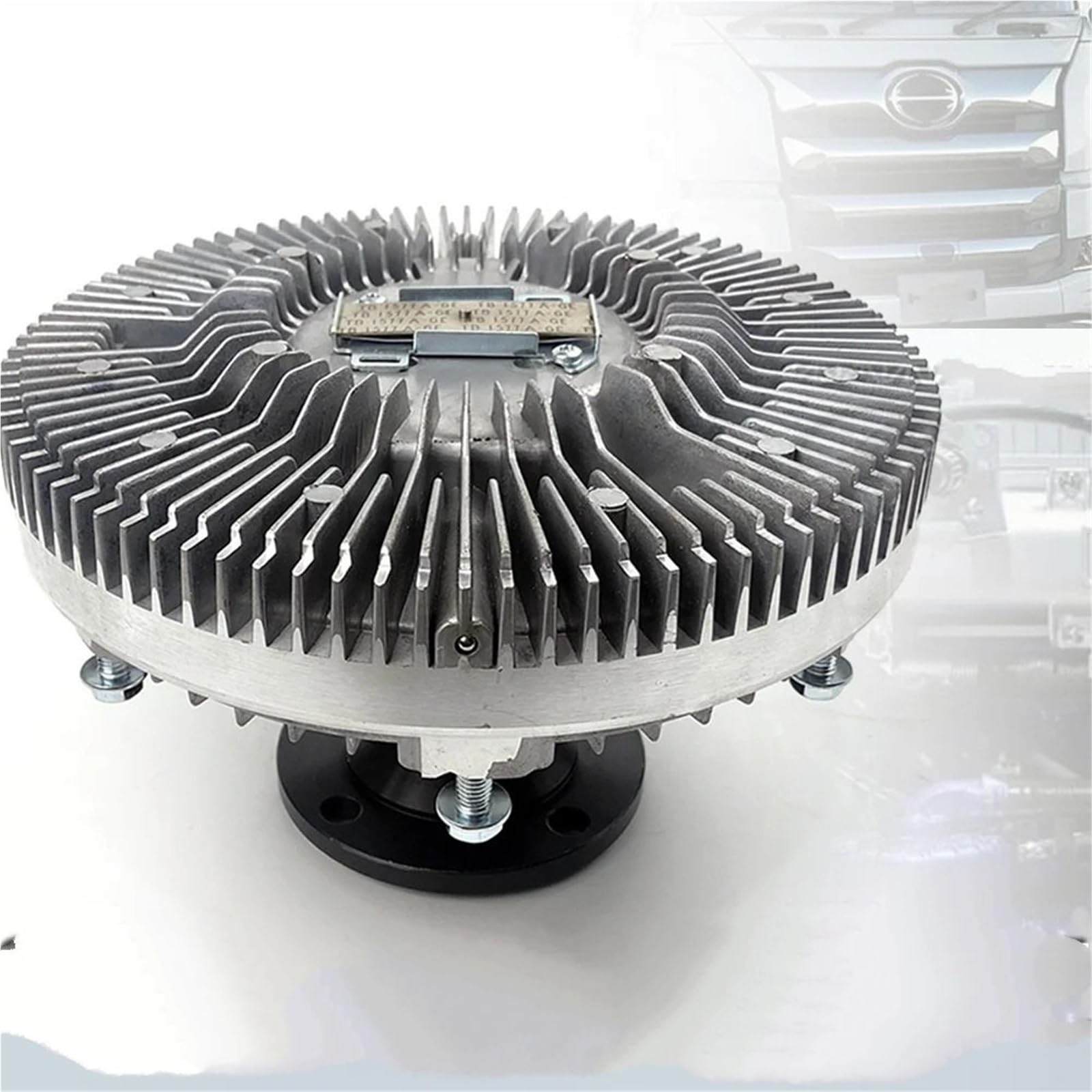 Sets para embrague para coche Embrague de ventilador de aceite de silicona 16250-E0370, compatible con la pieza de refrigeración del motor del camión HINO, compatible con ZIQUN. Guia Embrague