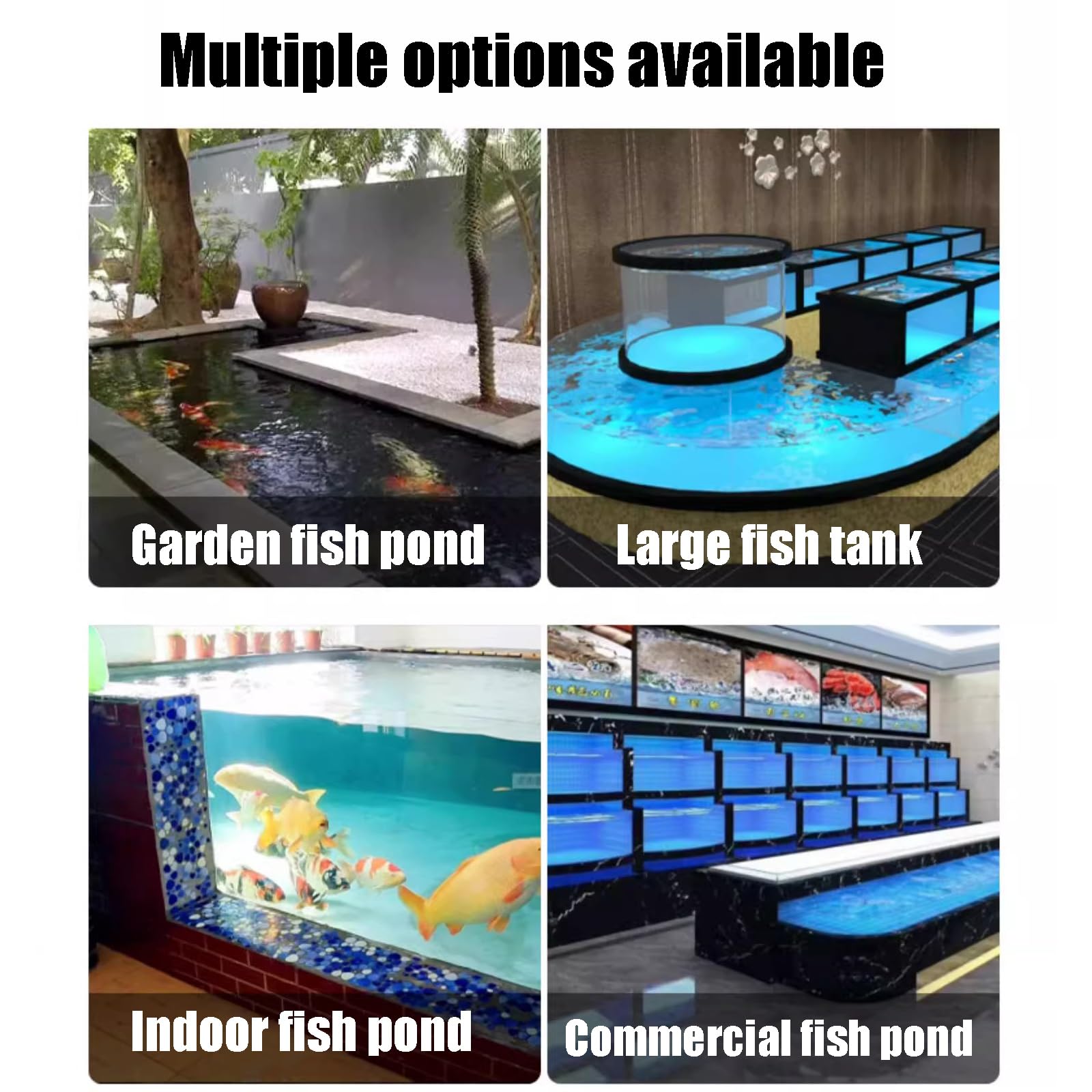 Filtro per Acquario, efficiente Scatola Filtro per Acquario - Filtro a Goccia a Cascata per laghetto, Filtro Esterno Fai-da-Te per acquari, Ideale per Il ricircolo e la limpidezza dell'Acqua