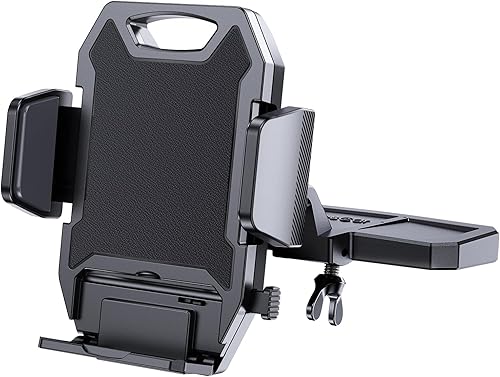 APPS2Car Soporte de teléfono resistente con ranura de CD con diseño de operación con una mano, soporte manos libres para teléfono de automóvil
