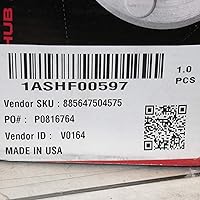 Vista 255 de TRQ Juego de 2 rodamientos de rueda trasera y conjunto de cubo con sensor ABS compatible con Ford Transit Connect 2014-2018