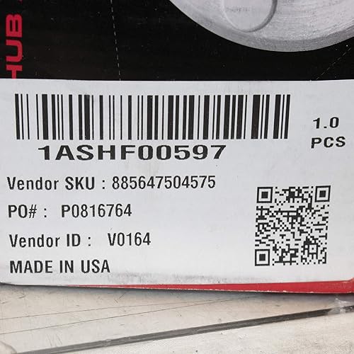 Vista 255 de TRQ Juego de 2 rodamientos de rueda trasera y conjunto de cubo con sensor ABS compatible con Ford Transit Connect 2014-2018