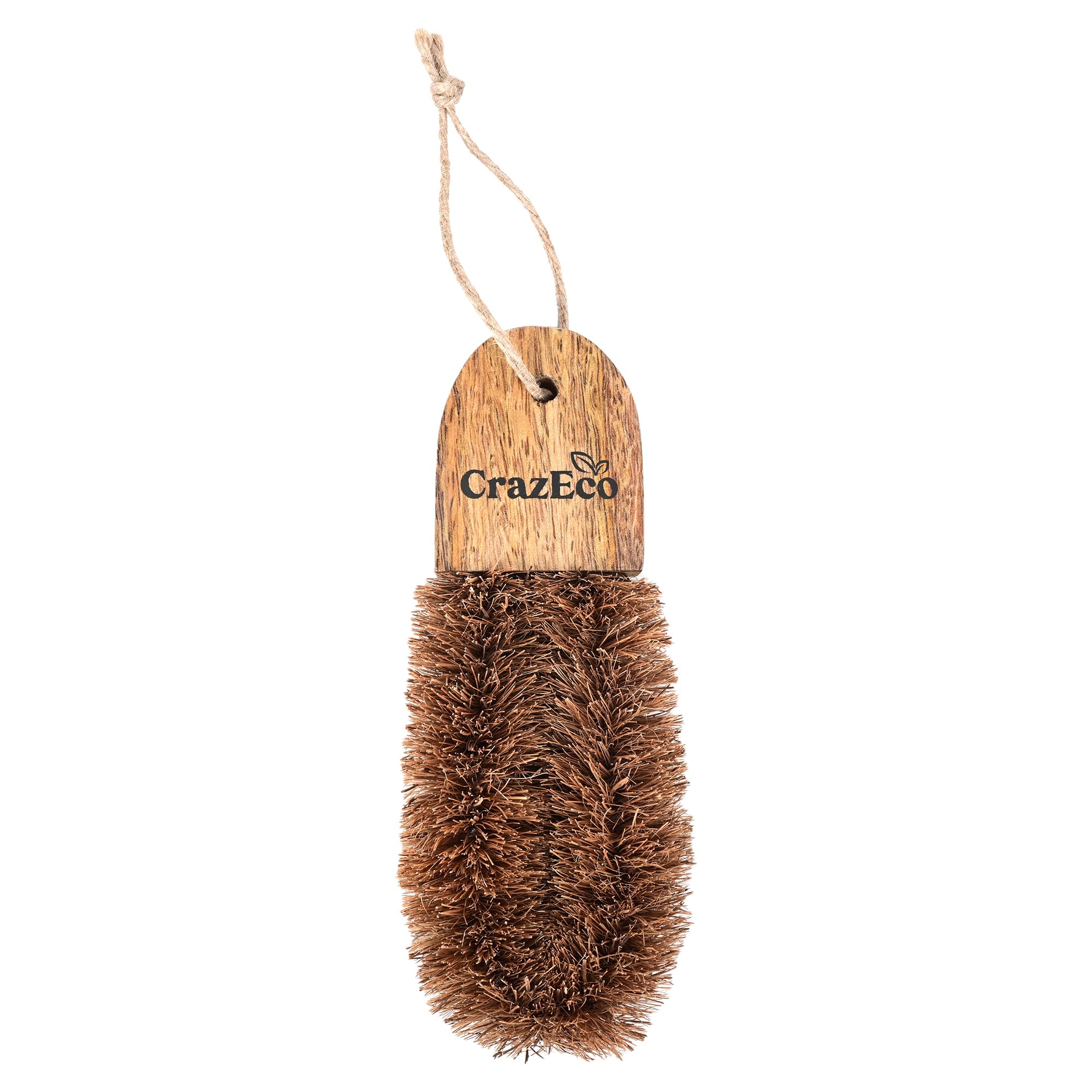 Scrubber Coir Foot Scrubber/Hand Scrubber for Foot and Body/Coconut Fiber Scrubber and Seasoned Mango Wood-picture-16