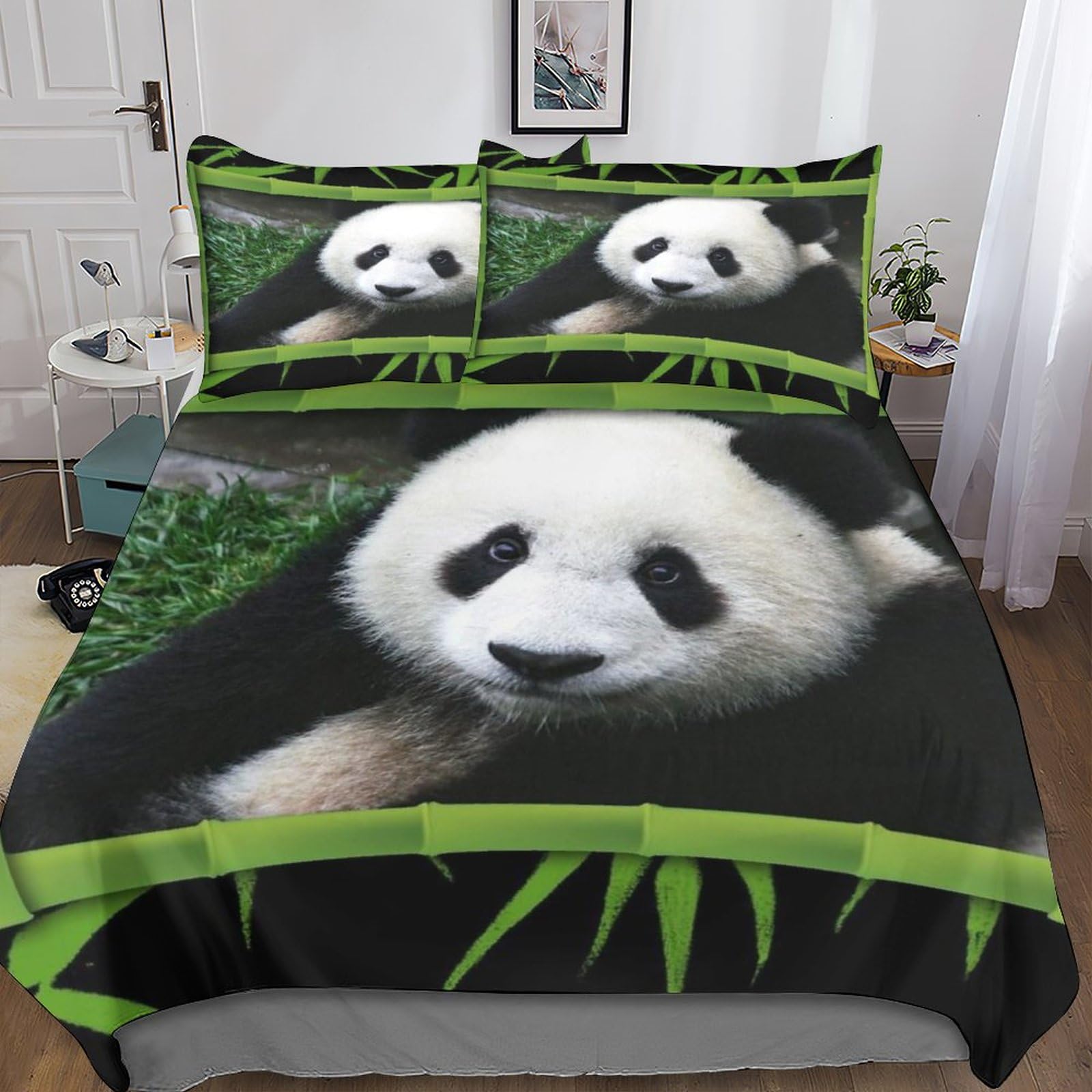 Parure de lit animaux 3D en microfibre respirante 200x200