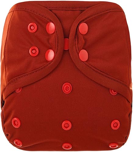Miniatura 11 de OsoCozy Fundas de pañales de tela reutilizables de talla única, ajuste a presión ajustable y refuerzos de doble pierna para bebés niños y niñas de 8