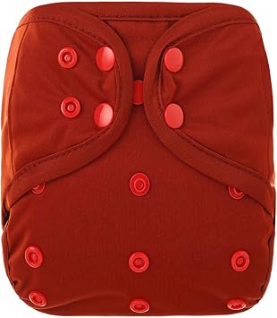 OsoCozy One Size Cloth Diaper Covers - Adjustable Snap Fit & Double Leg Gussets for Baby Boys & Girls from 8-35 Pounds. Use with Prefold, Flat or Fitted Cloth Diapers or Snap-in Inserts.