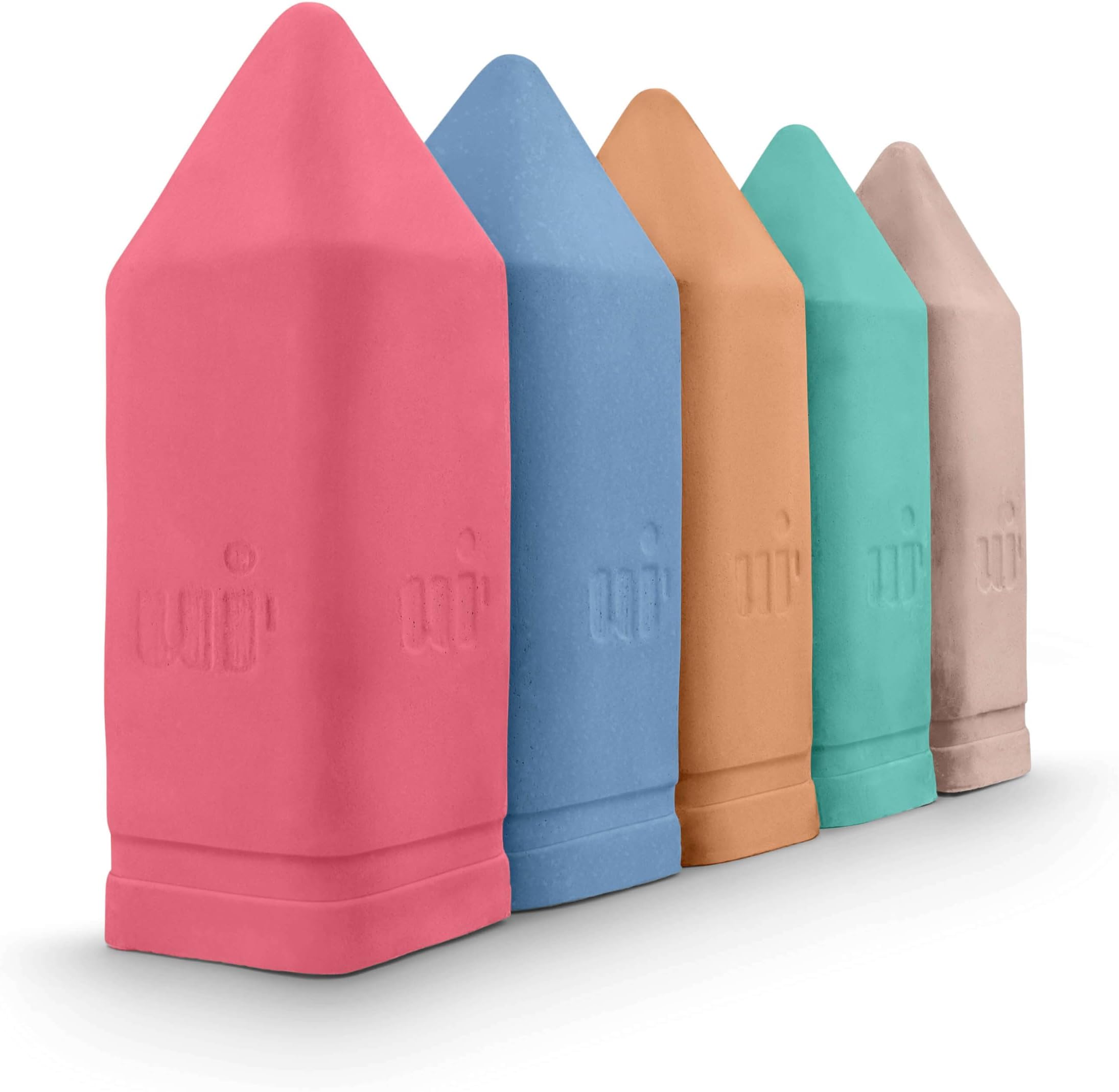 Urban Infant Non-Toxic Sidewalk Chalk for Toddlers 1-3 and Kids - Washable Outdoor Jumbo Chalk - Original