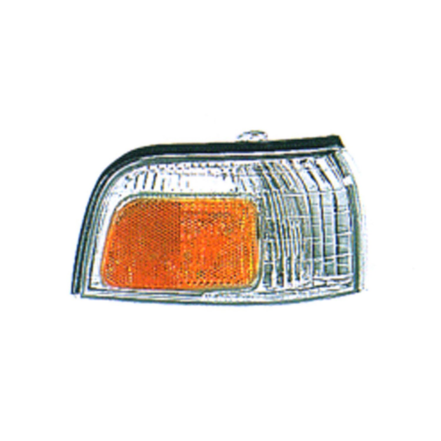 Get Crash Parts Ho2551111 Park/Side Marker Lamp Assembly, Passenger Side