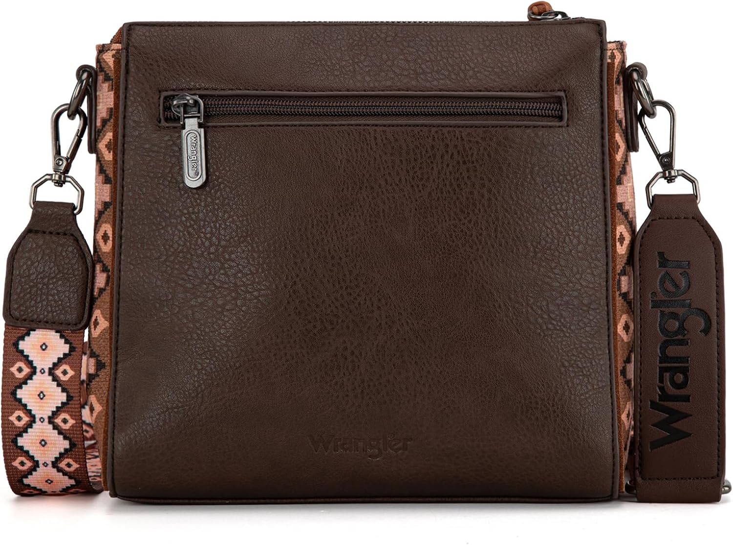 Wrangler Aztec Crossbody Purse Medium Shoulder Bags for Women Western Handbag with Guitar Strap - Image 4